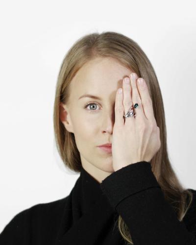 Silver 925, tourmaline