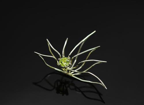 Yellow gold 585, chrysoberyl