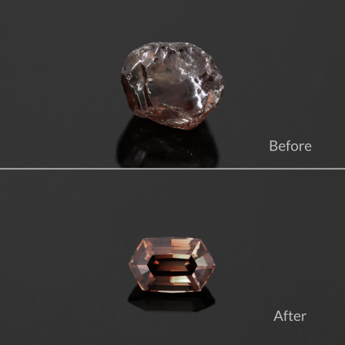 Natural zircon